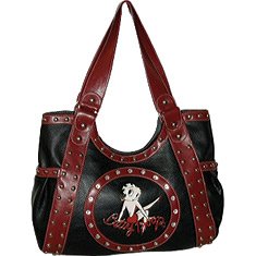 Betty Boop Signature Product Women's Betty Boop Bag BP1015 Top Zip Handbag รูปที่ 1