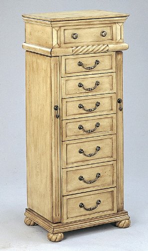 Light Green Tint Jewelry Storage Armoire with Mirror ( Antique ) รูปที่ 3