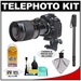 รูปย่อ Rokinon 500mm f/8 Telephoto Mirror Lens with 2x Teleconverter (=1000mm) + Monopod Kit for Sony Alpha DSLR A33, A55, A290, A390, A230, A550, A560, A580, A850 Digital SLR Cameras ( Rokinon Lens ) รูปที่1