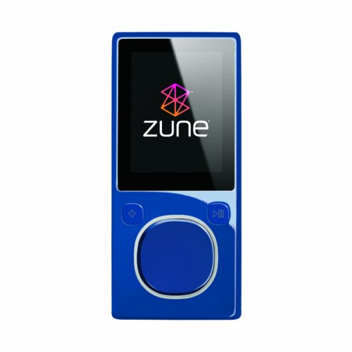 Zune 8 GB Video MP3 Player (Blue) ( Microsoft Player ) รูปที่ 1