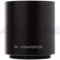 Pro-Optic 2x Tele-Converter for T Mount Lenses, Goes In-Between the Lens and the T Mount; it will NOT Mount onto Lenses with a Fixed Lens Mount. ( Pro Optic Lens ) รูปที่ 1
