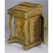 รูปย่อ Davenport Desk Style Jewelry Armoire in Mustard Yellow and Green ( Antique ) รูปที่3