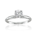 รูปย่อ 14k White Gold Solitaire Diamond Engagement Ring Band (HI, I1-I2, 1.00 carat) รูปที่1