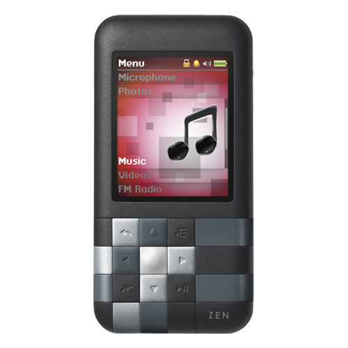 Refurbished Creative ZEN Mozaic Mp3 Player 4GB (Black) ( Creative Labs Player ) รูปที่ 1