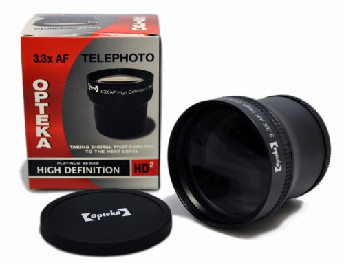 Opteka 3.3x High Definition II Telephoto Lens Converter for Kodak EasyShare Z650, Z740, Z710 Digital Camera ( Opteka Lens ) รูปที่ 1