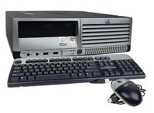 Review Fast HP DC5100 Desktop Computer Pentium 4 HT 3.0Ghz 2Gb 40Gb DVD-Rom Keyboard/Mouse/Recovery CD included รูปที่ 1