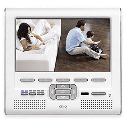 OnQ legrand CM5405-WH Whole House Surveillance Kit with 2 B/W Cameras and 2 7