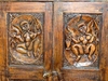 รูปย่อ Antique India Hand Carved Teak Jaipur Armoire Cabinet Furniture ( Antique ) รูปที่3
