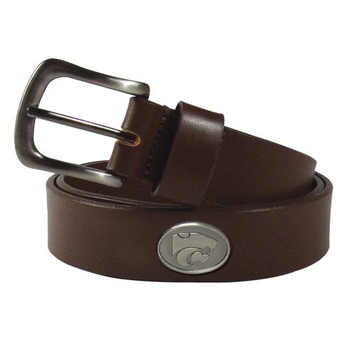 Kansas State Wildcats Casual Brown Belt  รูปที่ 1