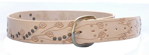 MONITALY 'Tito leather belt' Natural Flower  รูปที่ 1