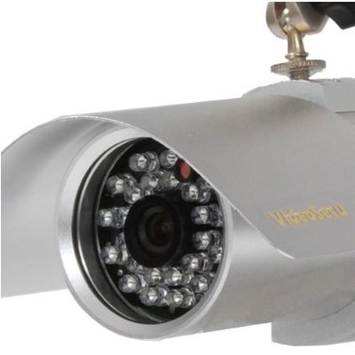 VideoSecu outdoor nightvision security camera with weatherproof aluminum housing free universal bracket and security warning Decal 3QF ( CCTV ) รูปที่ 4