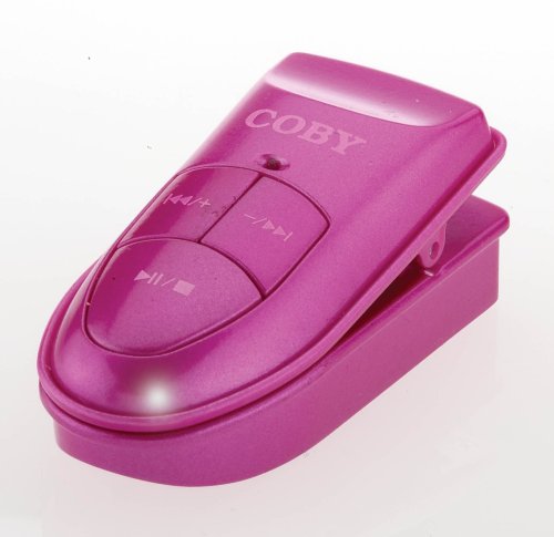 Coby MP-C582 Clip MP3 Player 1 GB - Pink ( Coby Player ) รูปที่ 1