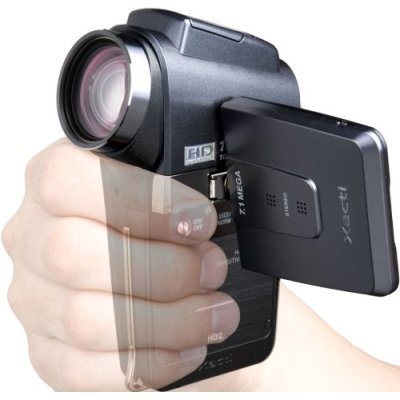 Sanyo Xacti VPCHD2EX 7.1Megapixel MegapixelEG4 High Definition Camcorder with 10x Optical Zoom ( HD Camcorder ) รูปที่ 1