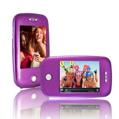 Ematic EM608VIDPR 3-Inch Touch Screen 8 GB MP3 Video Player with Built-In 5 MP Digital Camera(Purple) ( XO Vision Player ) รูปที่ 1