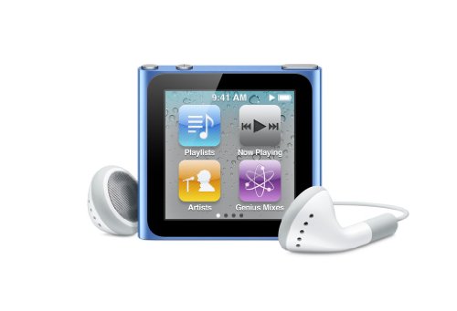 Apple iPod nano 16 GB Blue (6th Generation) NEWEST MODEL ( Apple Player ) รูปที่ 1