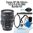 Canon EF 28-135mm f/3.5-5.6 IS USM With 72mm UV + Power Package ( Canon Lens )