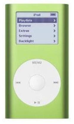 Original Apple Ipod Mini 1st Generation 4gb Mp3 Player (Green)  รูปที่ 1