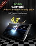 Korean Onda Brand 4.3-inch LCD Touch Screen 4GB MP3 MP4 Player, FM Radio, E-book reader ( All Land Networking Player )