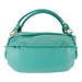 รูปย่อ BARBARA MILANO Italian Leather Designer Purse Handbag - Aquatic รูปที่4