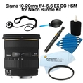 Sigma 10-20MM F4-5.6 EX DC HSM FOR NIKON with 77mm UV + Cleaning Package ( Sigma Lens )