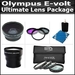 รูปย่อ Ultimate 10PC Lens Package For Olympus E-volt E-510 E-410 E-310 E-620 E-300 E-330 E-520 Includes HD Wide Angle Lens + 3.5X Telephoto Lens + 3 Piece Filter Kit + 4 Piece Close Up Macro Lens Set With 10+ Macro Lens + Extras ( Ultimate Lens ) รูปที่1