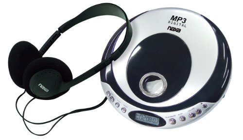 Naxa Slim Personal MP3/CD Player with 120 Second Anti-Shock and FM Scan Radio ( Naxa Player ) รูปที่ 1