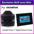 Sigma 10mm f/2.8 EX DC HSM Fisheye Lens for Olympus EVOLT E-330 E-300 E-420 E-520 E-410 E-400 E3 E-500 E-550 E-450 E-510 Includes 7-Inch MultiMedia Digital Picture Frame ( Sigma Lens )