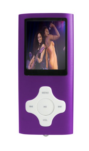 Sylvania 2 GB Video MP3 Player with Full Color Screen (Purple) ( Curtis Player ) รูปที่ 1