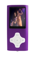 Sylvania 2 GB Video MP3 Player with Full Color Screen (Purple) ( Curtis Player )