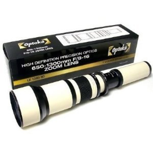 Opteka 650-1300mm High Definition Telephoto Zoom Lens for Minolta MD Mount SLR Cameras ( Opteka Lens ) รูปที่ 1