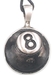 รูปย่อ Cool Eight Ball Pewter Pendant Necklace รูปที่1