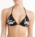 Swimsuit Hurley Logo Bikini Triangle Top (Type Two Piece)