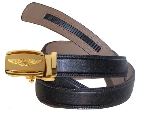 Gold REO Wings Buckle with Ratchet Belt  รูปที่ 1