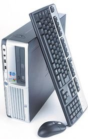 Review Fast HP DC5100 Desktop Computer Pentium 4 HT 3.0Ghz 2Gb 250Gb DVD-Rom Keyboard/Mouse/Recovery CD included รูปที่ 1