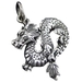 รูปย่อ Sterling Silver Dragon Pendant--Hawaiian Silver Jewelry รูปที่1