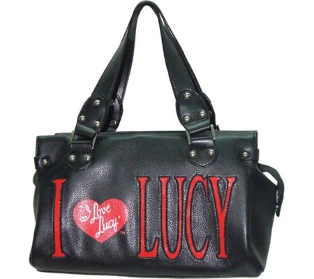 I Love Lucy Signature Product Women's I Love Lucy Boxy Satchel Top Zip Handbag รูปที่ 1