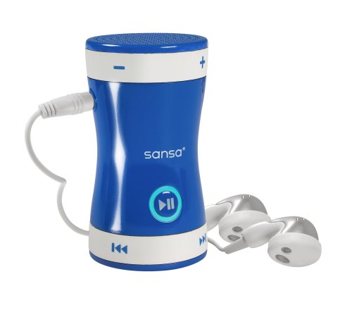 SanDisk Sansa Shaker 1 GB MP3 Player (Blue) ( SanDisk Player ) รูปที่ 1