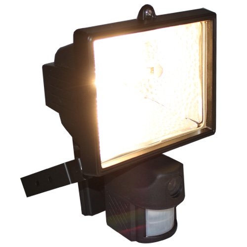 Halogen IP55 Auto Detector Light Camera / Hidden / Covert / Pinhole Camera (Floodlight). 1/3