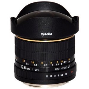 Opteka 6.5mm f/3.5 Manual Focus Aspherical Fisheye Lens for Sony Alpha Digital SLR Cameras ( Opteka Lens ) รูปที่ 1