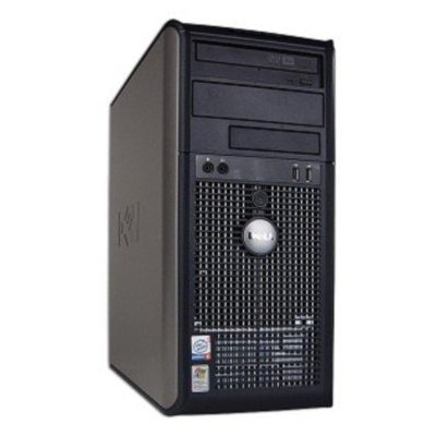 Review Dell Optiplex Gx520 Tower Computer Desktop Pc P4 3.4ghz Ht Xp Pro 1gb Ram 320gb HDD รูปที่ 1