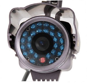 VideoSecu Weatherproof Outdoor Infrared Day Night CCTV Home Security Camera 1/3