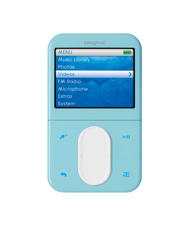 Creative Zen Vision:M 30 GB MP3 and Video Player (Light Blue) ( Creative Player ) รูปที่ 1