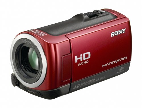 Sony HDR-CX100 ACVHDHD Camcorder with Smile Shutter & 10x Optical Zoom (Red) ( HD Camcorder ) รูปที่ 6