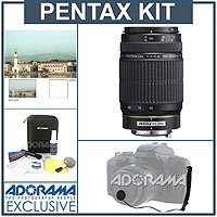 Pentax SMC P-DA 55-300mm f/4.0-5.8 ED AF Lens Kit, with Tiffen 58mm UV Filter, Lens Cap Leash, Professional Lens Cleaning Kit ( Pentax Lens ) รูปที่ 1