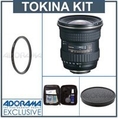 Tokina 11mm - 16mm F/2.8 ATX Pro DX Autofocus Zoom Lens Kit, for Sony Digital SLR Cameras. With Tiffen 77mm UV Wide Angle Filter, Professional Lens Cleaning Kit,Slip On Lens Cap for 77mm Wide Angle Filters, ( Tokina Lens )
