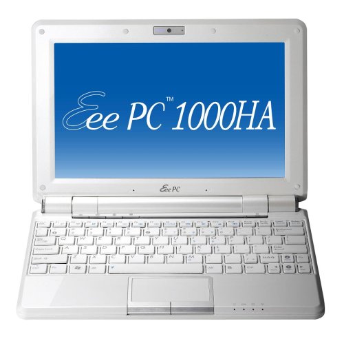 Review ASUS Eee PC 1000HA 10.1-Inch Pearl White Netbook - 7 Hour Battery Life รูปที่ 1