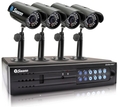 SWANN SW343-DPM 4-Channel Digital Video Recorder with 320 GB Hard Drive and 4 Cameras ( CCTV )