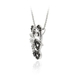 รูปย่อ Sterling Silver Black Diamond Accent Panda Bear Pendant รูปที่2