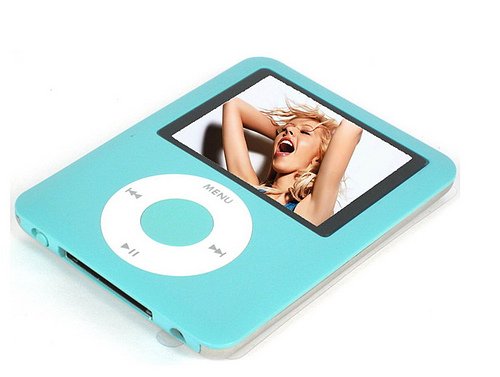 Mp4 Mp3 Player 2GB 2.0'' LCD with Fm Radio BLUE ( DirecTo Player ) รูปที่ 5