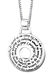 รูปย่อ Sterling Silver "The Lord Is My Shepherd" Circle Pendant, 18" รูปที่1